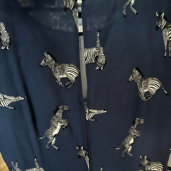 Brand new, never worn ModCloth jumper. Zip and button back. Button attached. - Picture 5 of 5